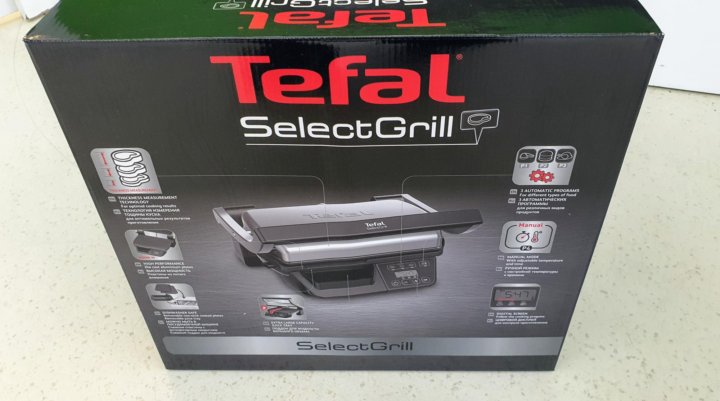 Электрогриль tefal select