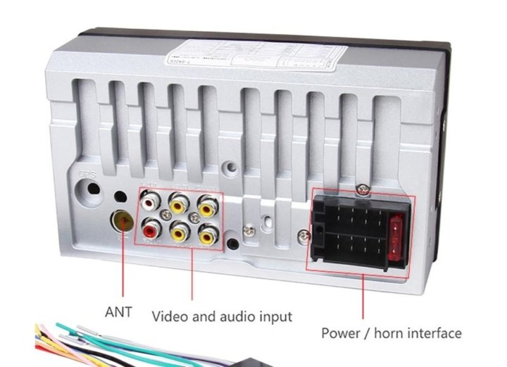 Доработка китайской магнитолы 2 din 7010b