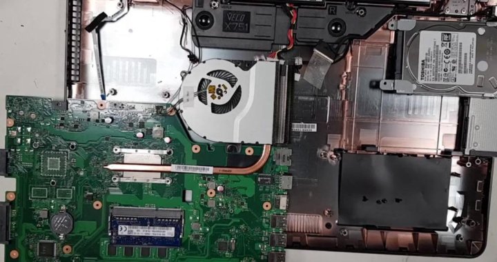 Как разобрать ноутбук asus x751l