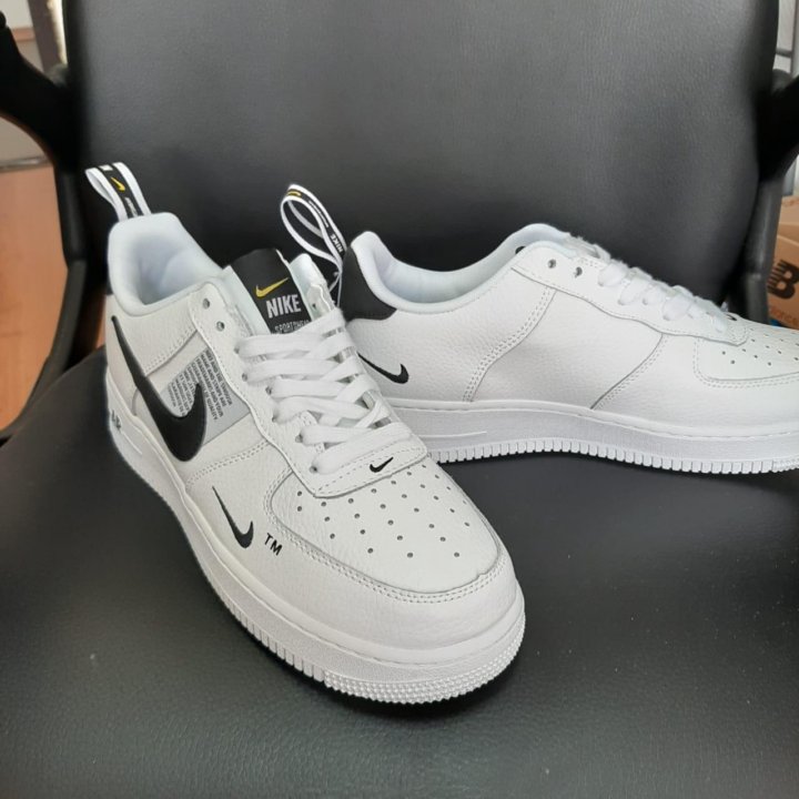 Мужские Зимние Кроссовки Nike Air Force 1 High Grey Размер 44 45 — Купить  Недорого на Bigl.ua (1333760289)