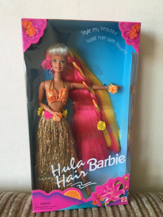 barbie hula hair 1996