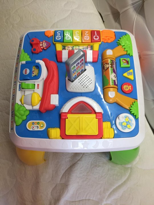 Столик fisher price прогулка по городу