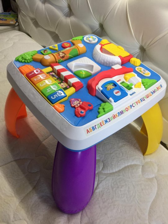 Столик fisher price прогулка по городу