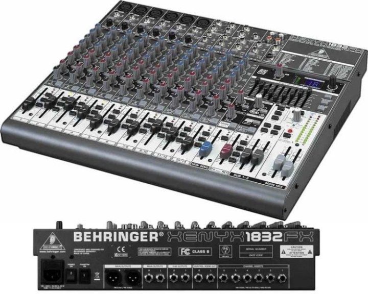 Микшерный Пульт Behringer Qx2222usb Купить