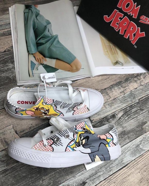 Converse shoes cheap tom and jerry