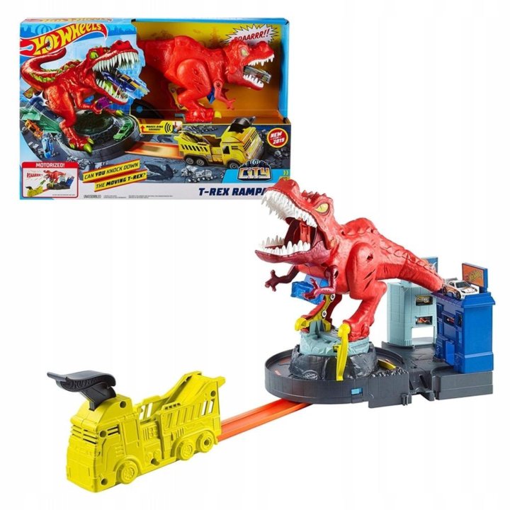 Трек Mattel hot Wheels t Rex