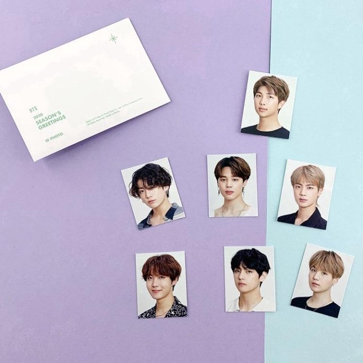 bts id photo Season's greetings 2020 бтс фото купить в