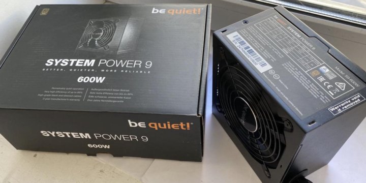 Be Quiet Power 9 500w Купить