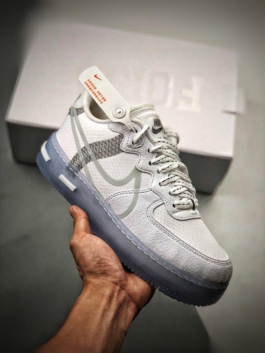 air force 1 white ice react