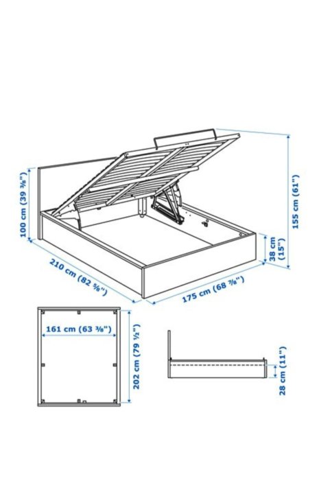 Кровать икеа с подъемным механизмом фото 23