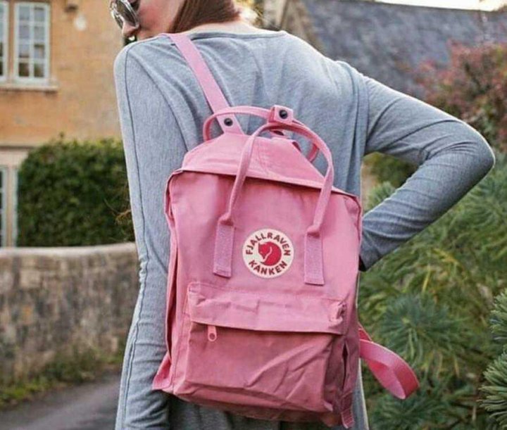 kanken pink royal blue