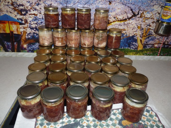 Сколько хранится домашняя тушенка в стеклянной банке