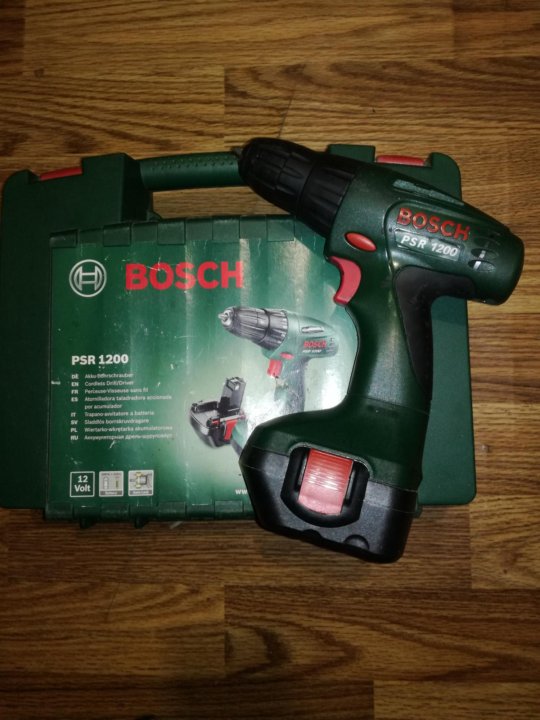 Шуруповерт bosch 1200 аккумулятор