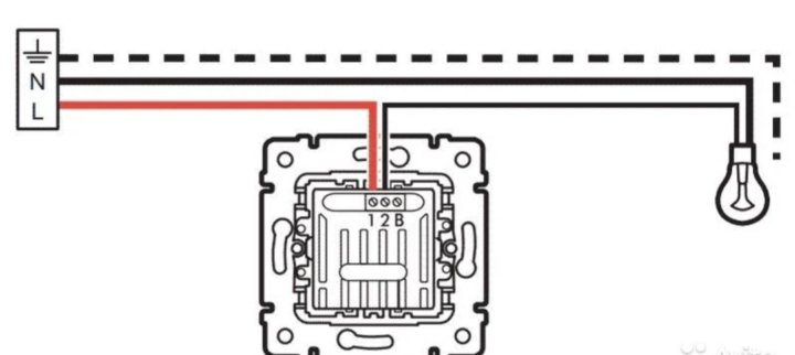 Схема подключения диммера с выключателем legrand