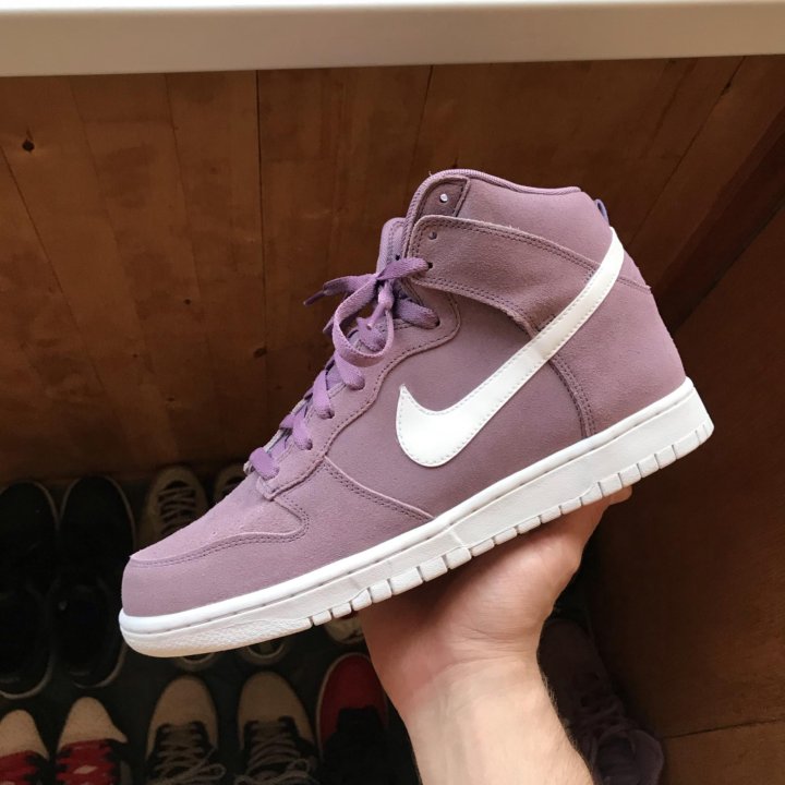 nike sb dunk high violet dust