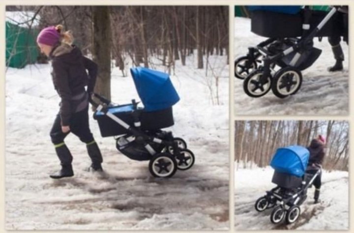 Как поменять блок на коляске