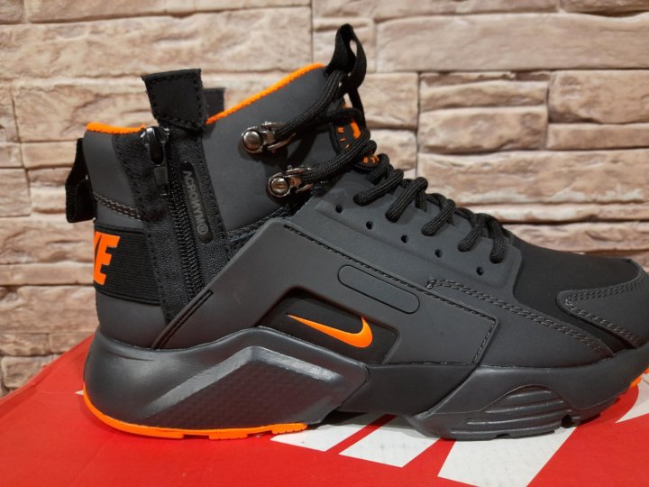 Nike huarache city mid lea best sale