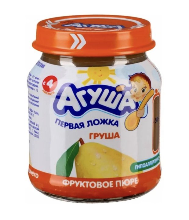 Фруктовые пюре для детей