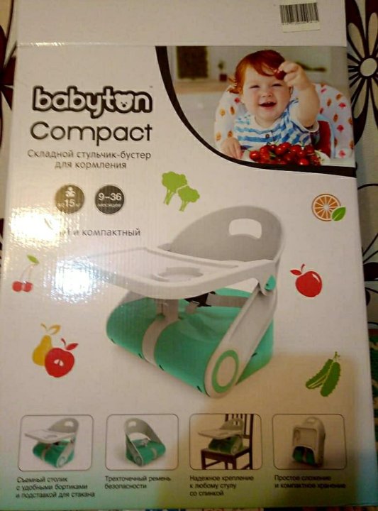 Стульчик бустер babyton compact