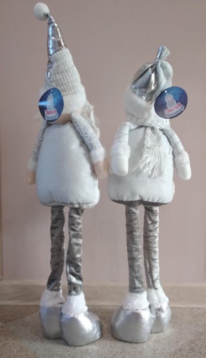 Новогодние Игрушки На Телескопических Ногах Новогодние Игрушки На Телескопических Ногах
