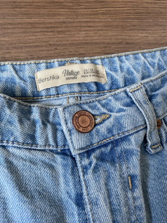 Джинсы vintage denim bershka – купить в 