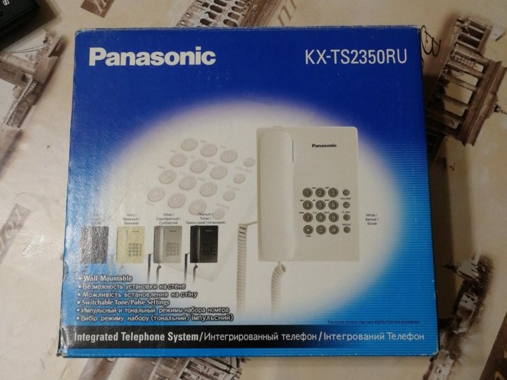 Схема телефона panasonic kx ts2350ru