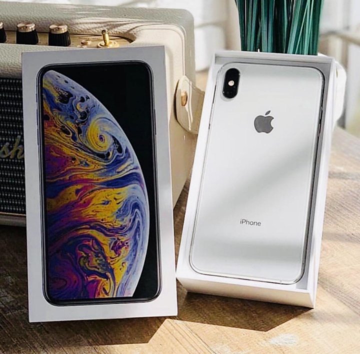 Xs max silver фото