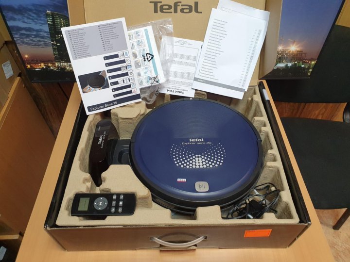 Робот пылесос Tefal Explorer Serie 20 Aqua – купить в Москве, цена 8 500  руб., дата размещения: 16.05.2022 – Пылесосы и пароочистители