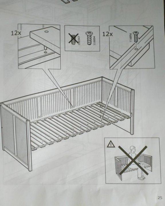 Как собрать кровать кушетку икеа