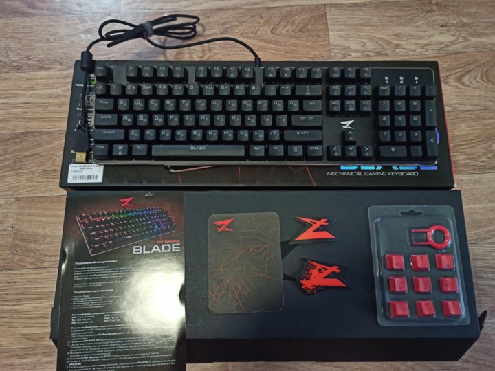 Zet gaming blade kailh red обзор