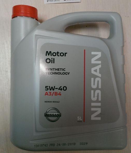 Допуск масла ниссан альмера. Nissan 5w40 a3/b4. Моторное масло для Ниссан ноут 1.5. Моторное масло для Ниссан Альмера g15. Масло Ниссан 5w40.