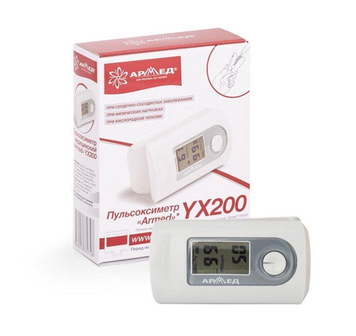пульсоксиметр медицинский yx200. пульсоксиметр, армед yx200 медицинский. напалечный yx200.