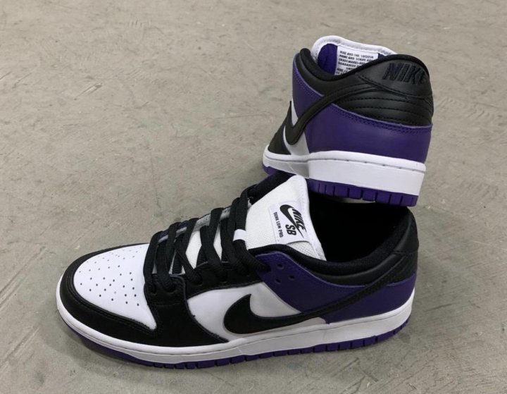 nike dunk sb court purple