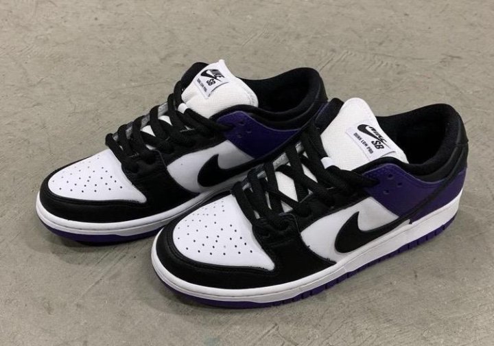 dunk low pro court purple