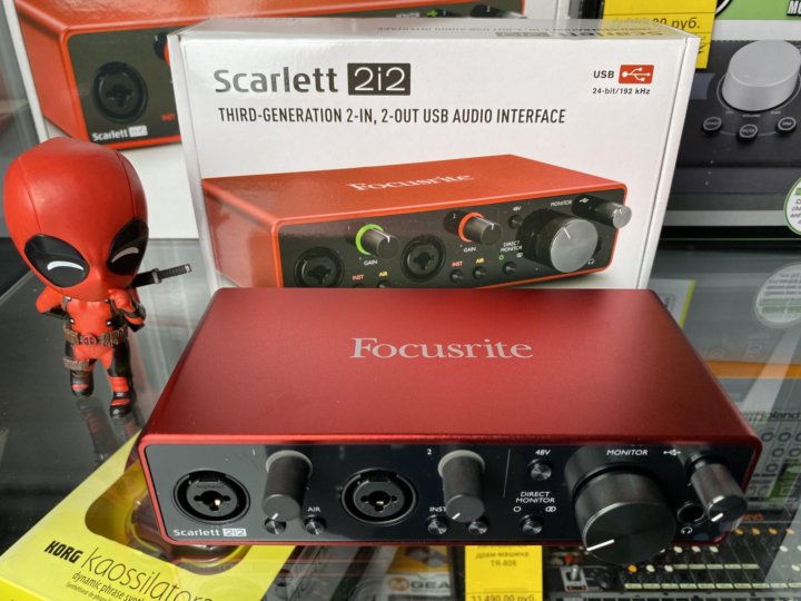 Карта focusrite scarlett 2i2. Карта focusrite scarlett 2i2