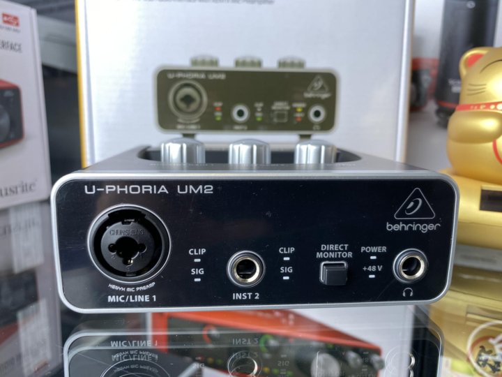 Карта behringer u phoria um2