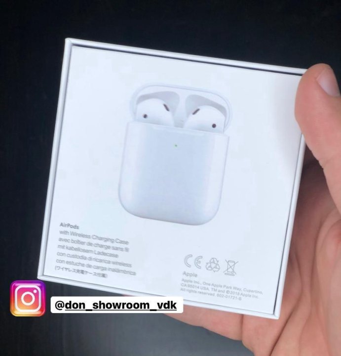 Airpods 2 коробка