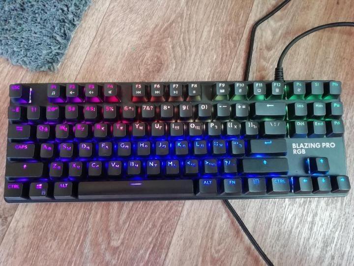 Как разобрать клавиатуру blazing pro rgb