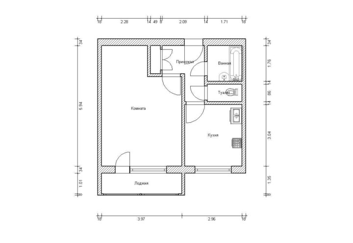 Продажа однокомнатной квартиры Москва, метро Сходненская, улица Свободы 63, цена