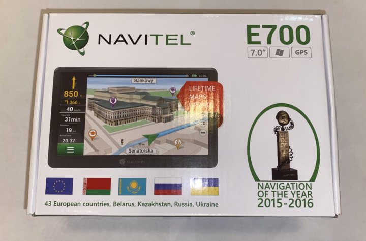 Navitel e777 Truck.