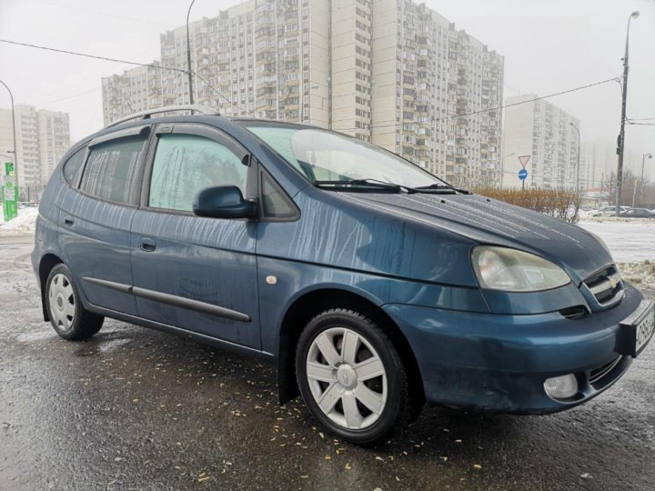 Chevrolet Rezzo 2007 синяя