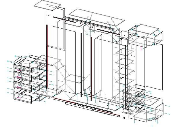 Схема сборки в базис мебельщик 10