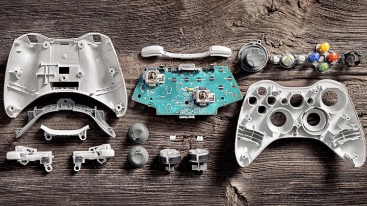 Как разобрать джойстик xbox