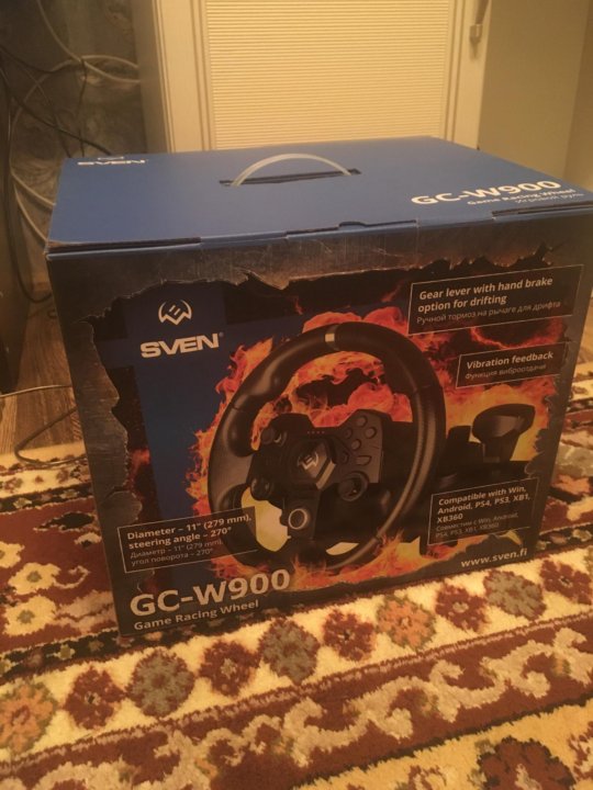 Подключить руль sven gc w900. Руль sven gc-w900. руль свен gc w900. sven gc-w900. руль от свен gc w900.