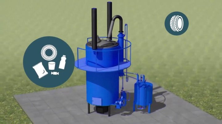 Модуль пиролиза Экофорт Фортан оптом. Цена: 3800000 руб.