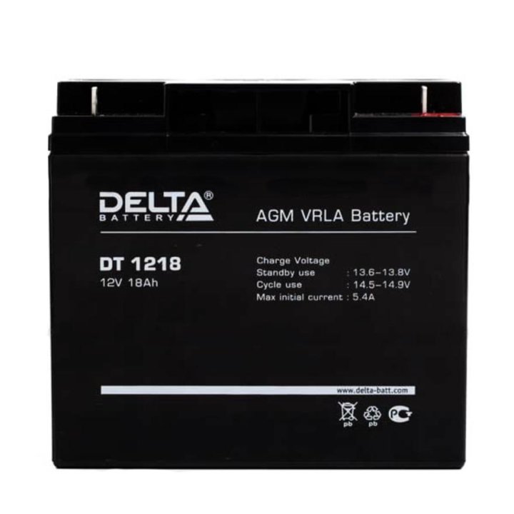 Аккумуляторная батарея delta dt 1218. Аккумуляторная батарея Delta DT 1218 (12v / 18ah). Delta Battery DT 1218 18 А·Ч. Аккумулятор Delta 12v 18ah. Dt1218 аккумулятор свинцовый 12в-18ач 181х76х167.