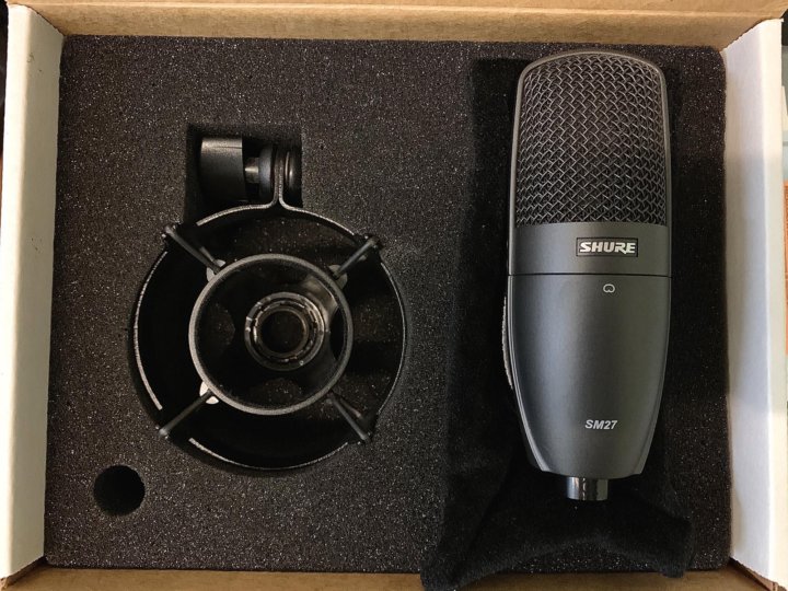 Студийный микрофон shure. Студийный микрофон shure