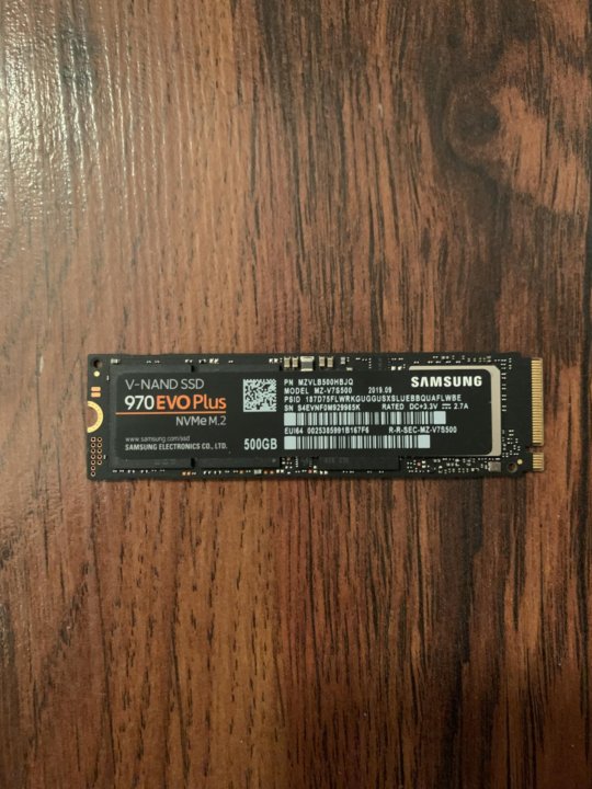 Samsung 970 evo plus 500gb