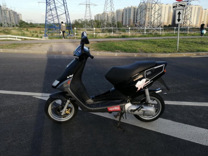 Aprilia SR 50 стант