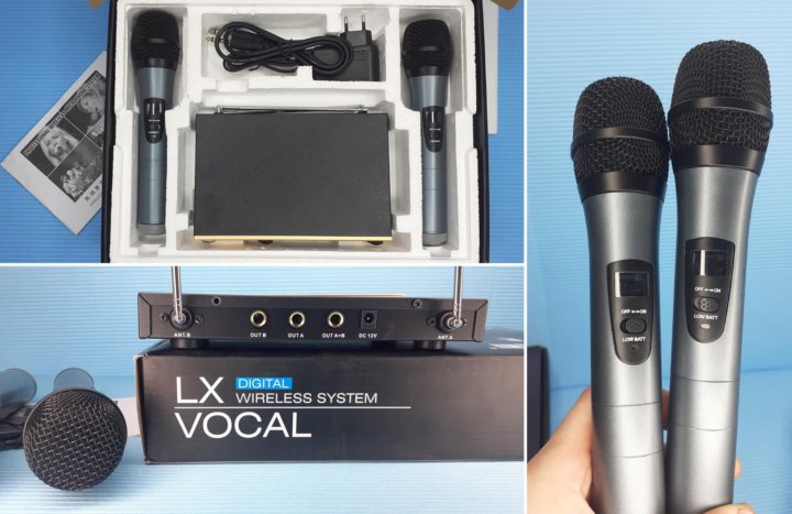 3 pro микрофон. Беспроводные микрофоны Shure LX-808s.